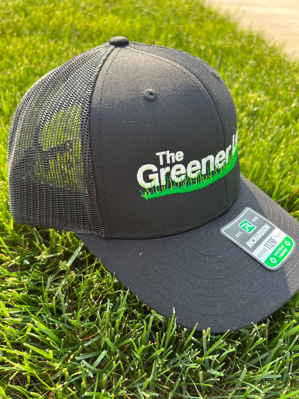 Black The Greener Lawn Hat (SnapBack)
