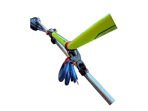 Poignée Ergonomique Pour Débroussailleuse - Extension Aluminium Pliable (66 Cm Déplié) | Réduit La Fatigue Mains Et Poignets | Pour Tondeuses Et Coupe-bordures