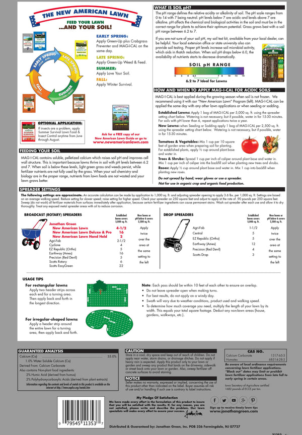 MAG-I-CAL for Lawns in Acidic Soil by Jonathan Green
