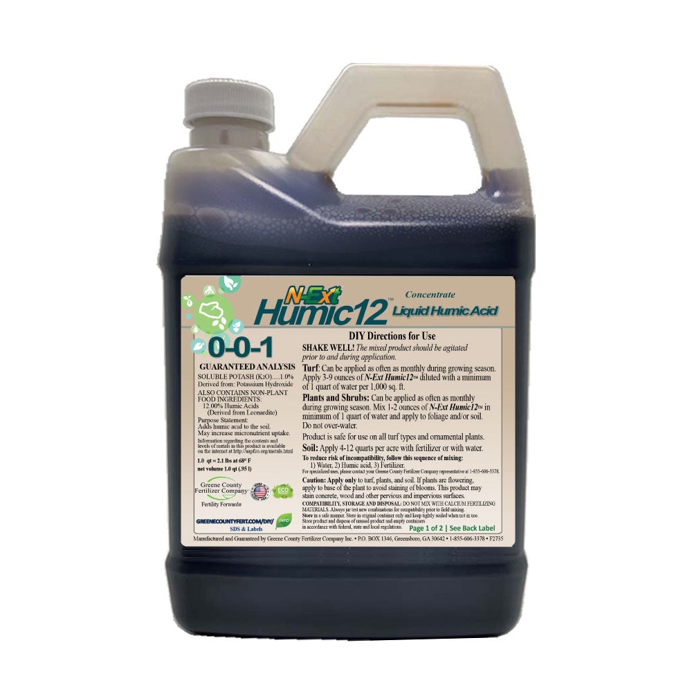 0-0-1 Humic-12 Bio-Stimulant, Humic Acid 12 Percent | N-Ext