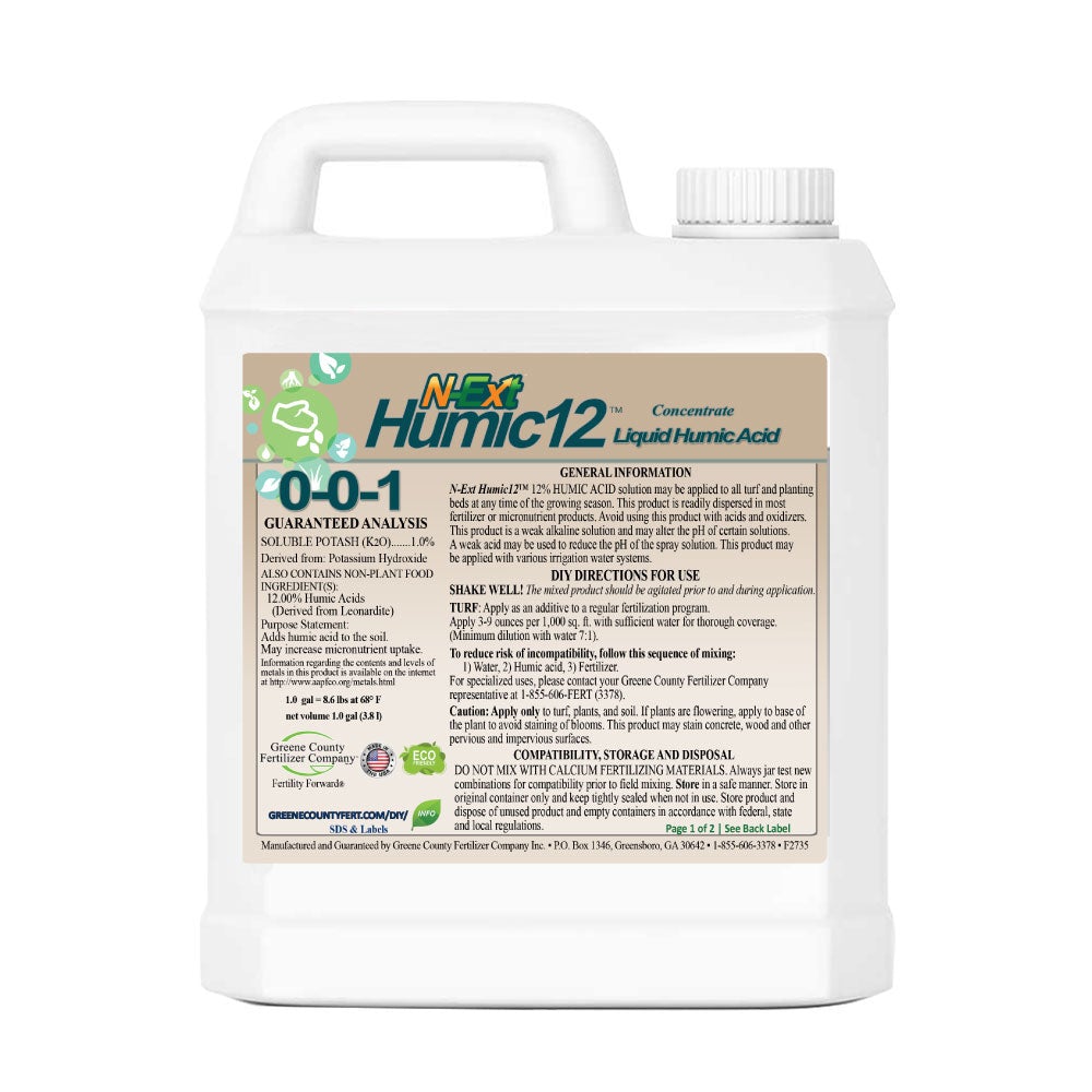 0-0-1 Humic-12 Bio-Stimulant, Humic Acid 12 Percent | N-Ext