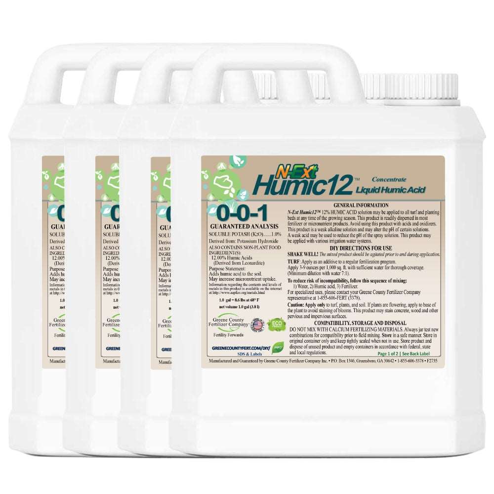 0-0-1 Humic-12 Bio-Stimulant, Humic Acid 12 Percent | N-Ext