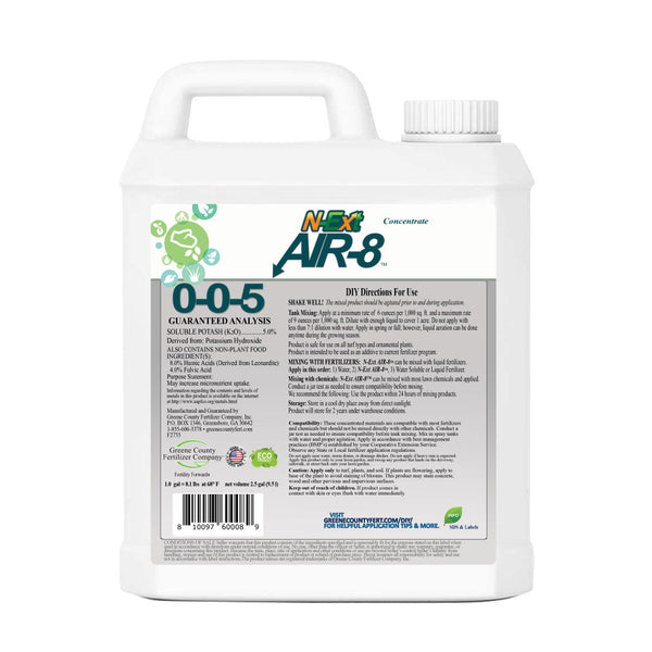 0-0-5 Air-8 Liquid Aeration Bio-Stimulant | N-Ext